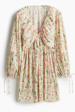 H&M Vestido plisado