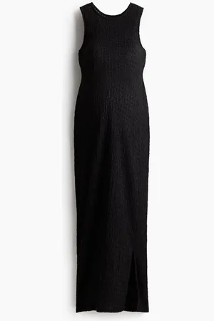 H&M MAMA Textured jersey dress