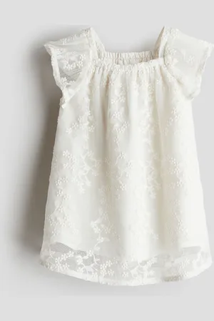 H&M Vestido línea A de encaje