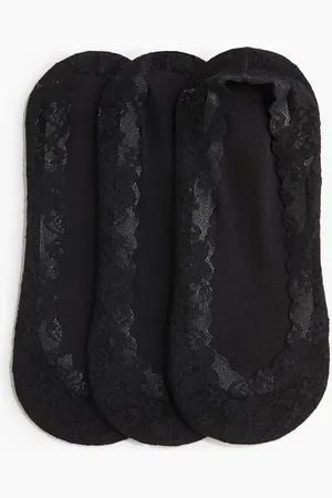 H&M 3-pack Calcetines super low de encaje