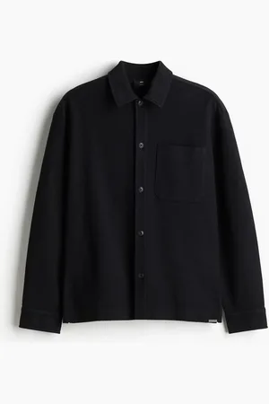 H&M Sobrecamisa Loose Fit con acabado peinado