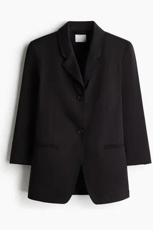 H&M Blazer con mangas tres cuartos