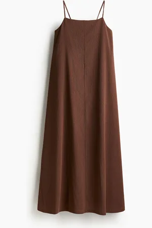 H&M Vestido corrugado