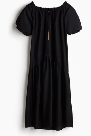 H&M Vestido con cordón de ajuste