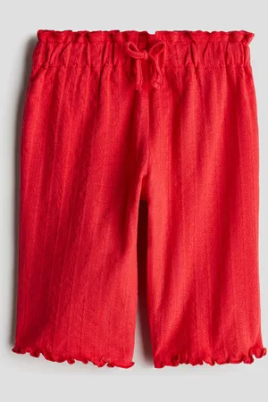H&M Pantalón en algodón texturizado