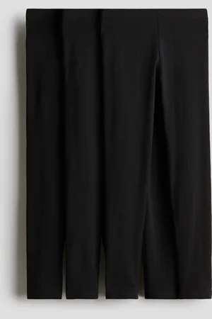 H&M 3-pack Leggings de algodón