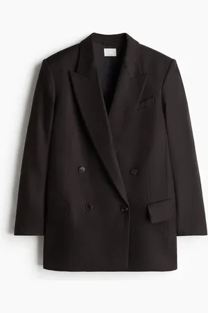 H&M Blazer en mezcla de lino