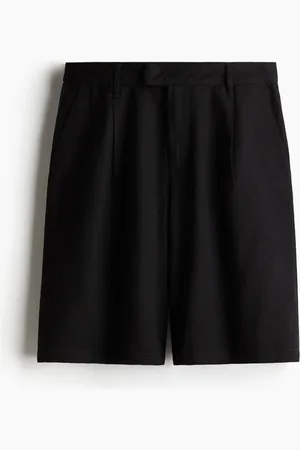 H&M Shorts a la rodilla en mezcla de lino