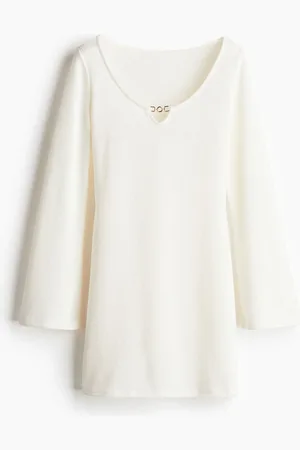 H&M Vestido tejido con vuelo