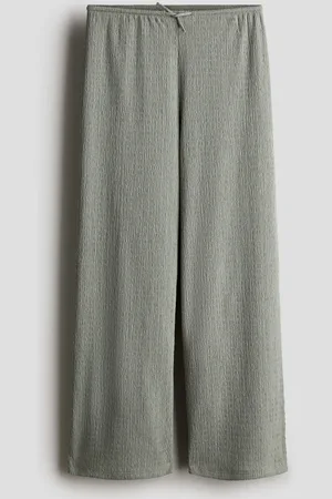 H&M Pantalón en punto texturizado