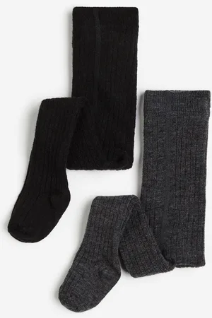 H&M 2-pack Mallas en mezcla de lana