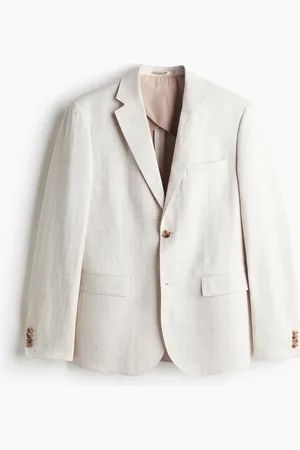 H&M Saco Regular Fit en mezcla de lino