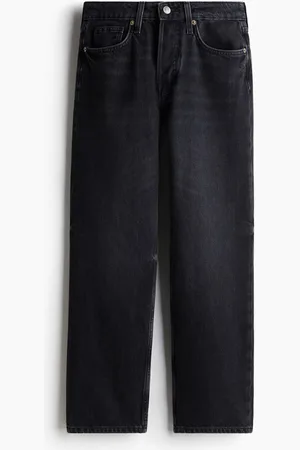 H&M Straight Regular Ankle Jeans