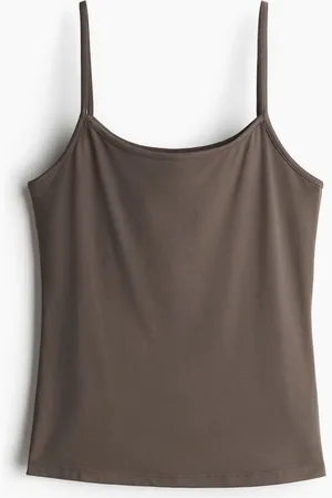 H&M Top de tirantes en microfibra