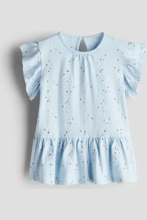 H&M Vestido en bordado inglés
