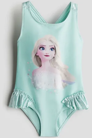 H&M Traje de baño con olanes y diseño
