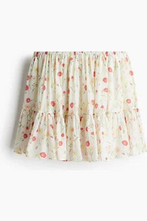 H&M Minifalda con olanes