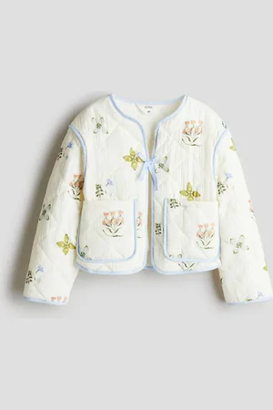 H&M Saco guateado con diseño