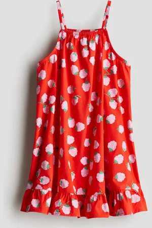 H&M Vestido de algodón