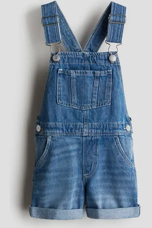 H&M Overol de shorts en denim