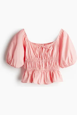 H&M Blusa de popelina