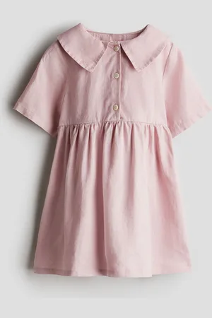 H&M Vestido Loose-fit en lino