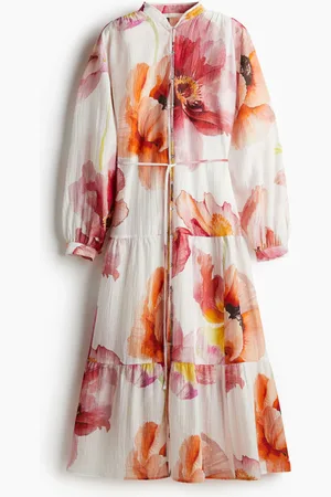 H&M Vestido Oversized corrugado