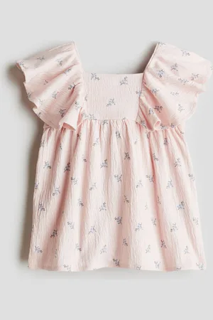 H&M Vestido con olanes