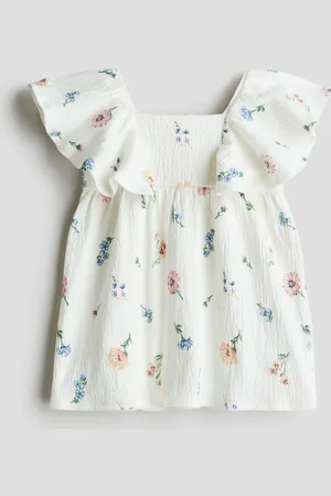 H&M Vestido con olanes