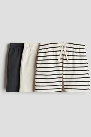 H&M 3-pack de shorts en punto