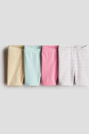 H&M 4-pack Shorts biker de algodón