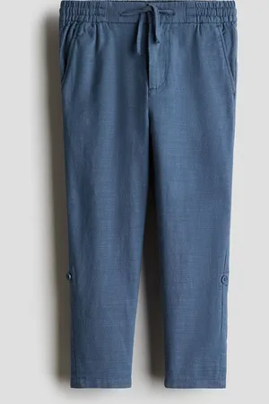 H&M Caquis con bastilla plegable en algodón