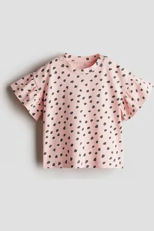 H&M Top de algodón con diseño