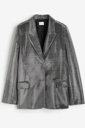 H&M Blazer brilloso