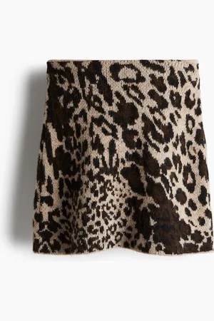 H&M Falda en tejido jacquard