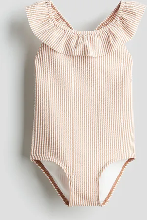 H&M Traje de baño con borde de olán