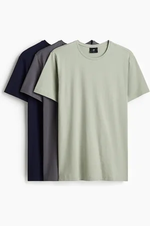 H&M 3-pack de playeras Slim Fit