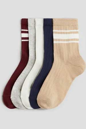 H&M 5-pack Calcetines acanalados