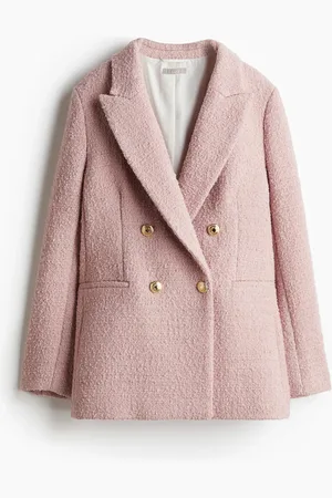 H&M Blazer en tejido texturizado