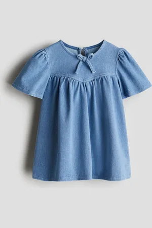 H&M Vestido con apariencia de denim