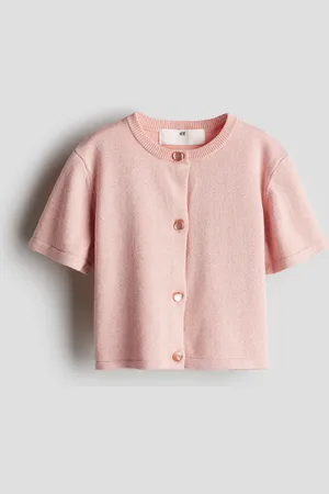 H&M Cárdigan en tejido brilloso fino
