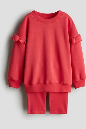 H&M Conjunto con sudadera y shorts