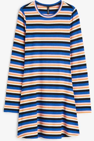 H&M Vestido acanalado