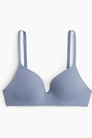 H&M Sostén de microfibra con relleno y sin varillas