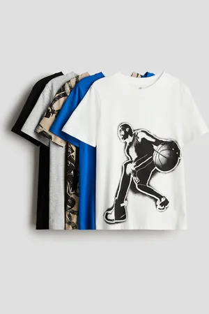 H&M 5-pack Playeras de algodón