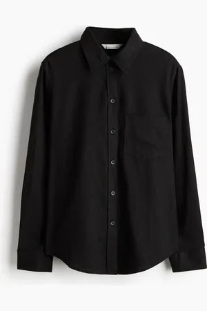 H&M Camisa en mezcla de lino