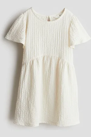 H&M Vestido en punto texturizado