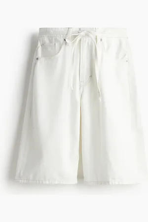 H&M Shorts Bermuda Super Baggy Low en denim