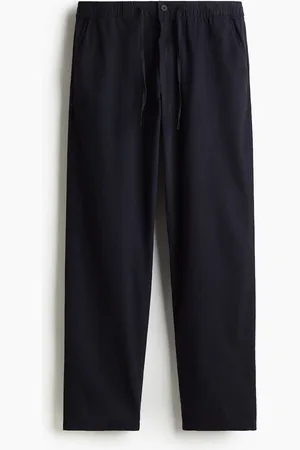 H&M Pantalón Regular Fit en mezcla de lino