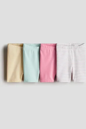 H&M 4-pack Shorts biker de algodón